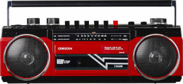 昭和レトロの空気感をBluetoothで楽しむ、ステレオラジオカセット「ORION SCR-B3」にレッド追加