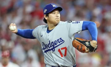 大谷翔平、PS初先発は89球の熱投で初勝利！ 100マイル超え、３安打９奪三振の圧巻「23」にLA記者激賞「今なお世界最高の投手の一人である理由を証明」