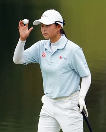 15歳の廣吉優梨菜がトップと2打差の4位タイ