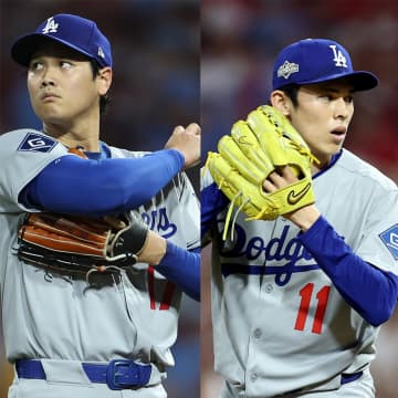 「ドジャースの日本人投手にとって、なんという１日だ」大谷のPO初勝利、佐々木のMLB初セーブを専門メディア記者が絶賛