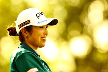 「今日は100点です」 佐久間朱莉がボギーなし65で今季国内メジャー初トップ10