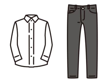 白シャツ×黒パンツってダサイ？ダサくない？ 今どきコーデの最新事情