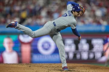 なんで…！？ 大谷翔平の魔球で“異変”「ヤバいな」「ドン引きやん」マン振り三振→相手打者のリアクションが話題に「首傾げてる」
