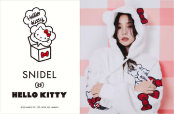 ハローキティ×SNIDEL（スナイデル）がコラボ♪ “リボン”をテーマにしたニットやパーカー、バッグが登場