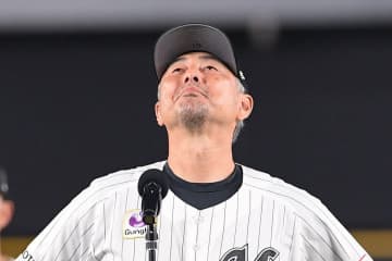 【ロッテ】吉井監督「すみません、ちょっと…」辞任あいさつで涙「嫌な思いをさせて申し訳ありません」