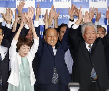 岡山市長に大森氏4選　元市会議長ら3新人破る