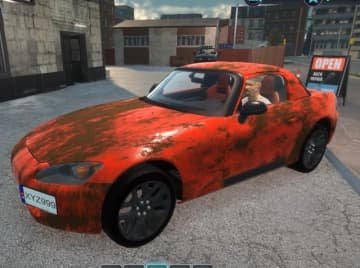 僕のコペンがまた壊れた!? そうだ、『Car Service Simulator』で気を紛らわそう！そして自力修理もしよう