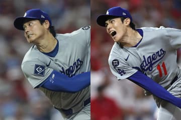 大谷翔平がポストシーズン初登板で初勝利！佐々木朗希が締めてドジャース先勝