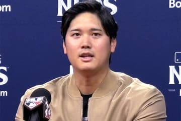 大谷翔平「いけるという確信があった。自信を持って投げた」本塁打王のシュワバーをカーブで空振り仕留める