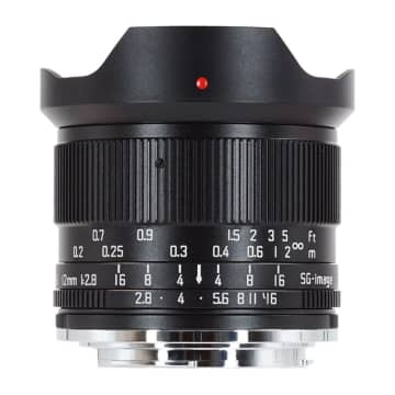 実売1万円台、超広角が手軽に楽しめる大口径単焦点レンズ「SG-image 12mm F2.8」 6種類のマウントを用意して登場！