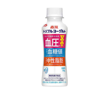 高めの血圧、上下とも下げる 森永乳業「トリプルヨーグルト」刷新