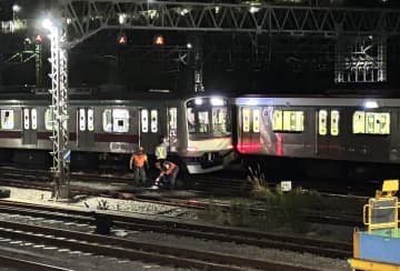 東急田園都市線、深夜に電車同士が衝突　始発から一部区間で運転見合わせ　事故調査経て復旧作業、再開未定