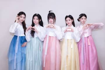 勢いに乗るILLIT、韓服姿で秋夕（チュソク）の挨拶「ゆっくり休んで体も心も充電される時間を」