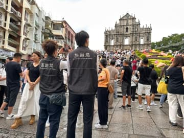 マカオ、国慶節GW5日目のインバウンド旅客数が台風の影響受け24.4%減の11.3万人に