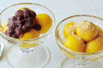 レンチンで下ごしらえ。十五夜に作りたいお月さまみたいな黄色い「白玉だんご」の作り方