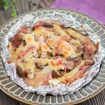 【エリンギあるならコレを作るべし！】「なんで今までやらなかったんだろ」家族にも大好評な簡単ホイル焼きのレシピ