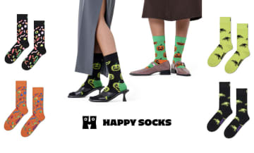 スウェーデン発「ハッピーソックス」からハロウィン限定デザイン登場！足元から季節を楽しもう