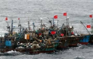 韓国・泰安で中国人8人が乗った密入国疑いのボートを検挙