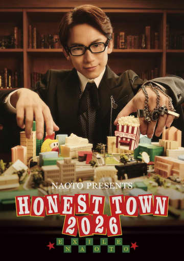 EXILE NAOTO、自身2度目となるソロツアー『HONEST TOWN 2026』開催　ファイナルは日本武道館に