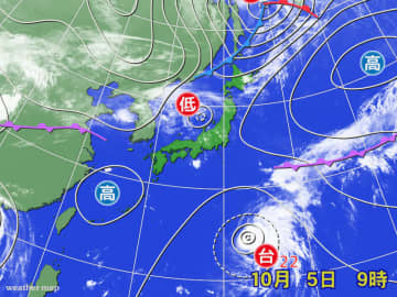 この先も雲の多い天気　あすの中秋の名月も隠れそう