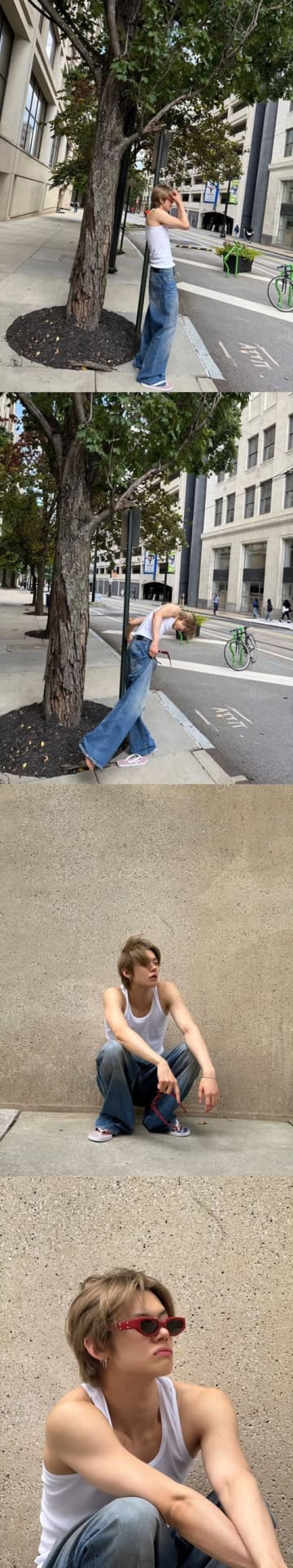 「何頭身？」TXT・ヨンジュン、街中で見せた182cmの“異次元スタイル”に視線集中！【PHOTO】