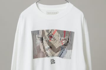 アニメ「ダンダダン」名場面のシュレッダー・コラージュTシャツ、ナノ・ユニバース×河村康輔