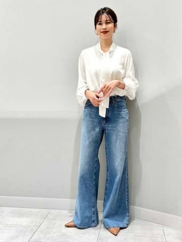 【GUのブラウス】がオンオフ使えて万能！ 大人が参考にしたい「おしゃれコーデ」