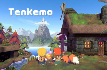 友達や動物と一緒に冒険できるマルチプレイヤーオープンワールドゲーム『Tenkemo』トレイラー！