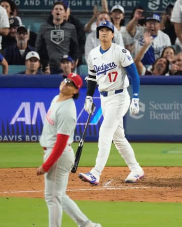 大谷翔平とフィリーズ先発のルサルドの過去の対戦は？　今季は武器の“スイーパー”を51号弾