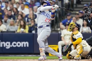 「動画何本出すの」MLBは“別角度”も公開！ カブス鈴木誠也の特大ホームランにファン熱狂「かっこよすぎ」「さすが日本の４番」