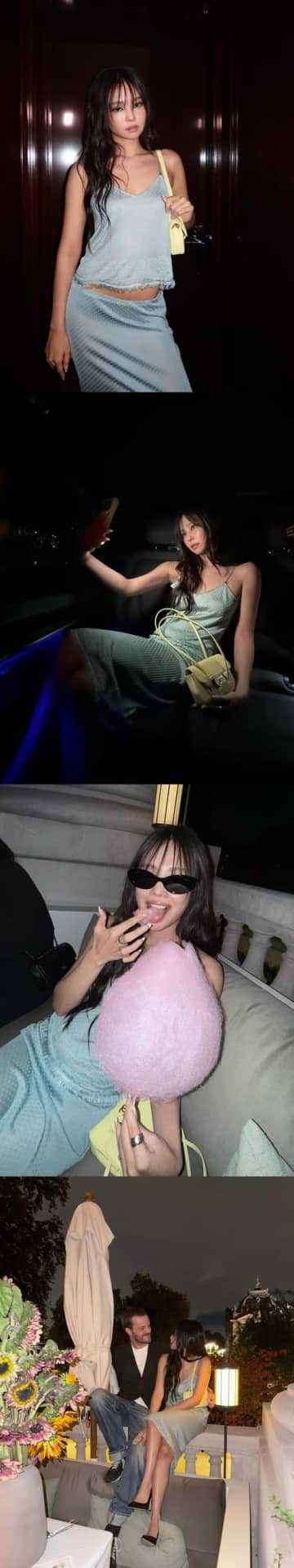 BLACKPINK・ジェニー、“艶やかスリップドレス”で圧巻オーラ！パリで輝くファッションアイコンの風格【PHOTO】