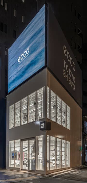 〈ECCO〉カルチャーを伝承するコンセプトショップ「ECCO TOKYO SHIBUYA」が9月27日(土)明治通りにオープンしました　クラフトマンシップを感じる「LAB」のエッセンスを取り入れ、最新の〈ECCO〉を発信