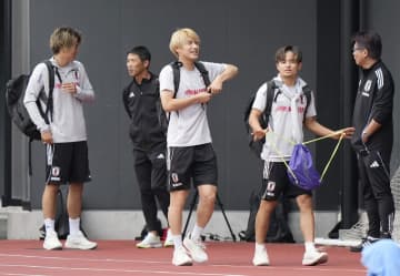 日本代表練習、久保や南野が合流　10日にパラグアイ戦