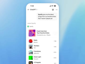 ChatGPT、チャットから外部アプリを直接使える機能