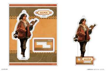 『モンハンワイルズ』アルマ、ジェマのアクリルフィギュアが‘登場！作中の武器アイコンも“メタルピンズ”に