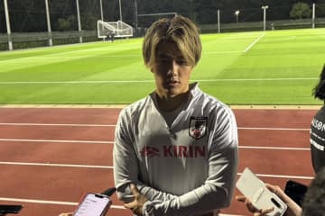 【日本代表】小川航基　オランダ１部で大活躍の上田綺世の存在に「彼のプレーはいつも刺激になっている」