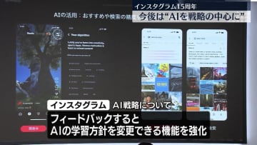 インスタグラム15周年　今後は“AIを戦略の中心に”　ロマンス詐欺や投資詐欺などには…AIと“人の目”で削除対策