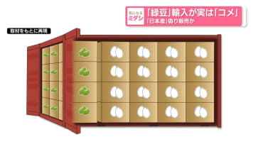 「緑豆」輸入が実は「コメ」…