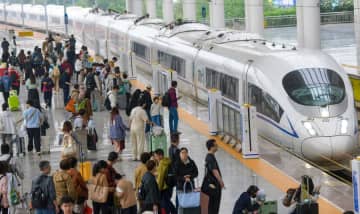 中国国慶節・中秋節連休、Uターンラッシュ始まる