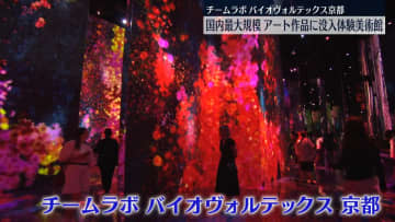 アート作品に没入体験…JR京都駅近くにチームラボの美術館オープン　国内最大規模
