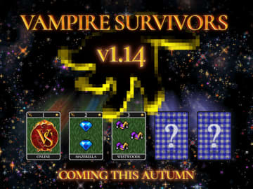 『Vampire Survivors（ヴァンパイアサバイバーズ）』待望の協力オンラインプレイモードがPCとCS向けに今秋正式実装予定！