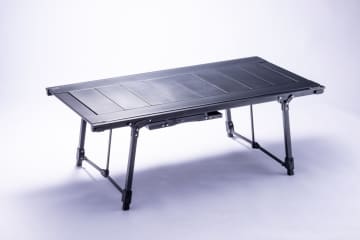 アルペンアウトドアーズ、5万台突破記念「アルミユニットテーブル」に限定モデル。オプションも登場