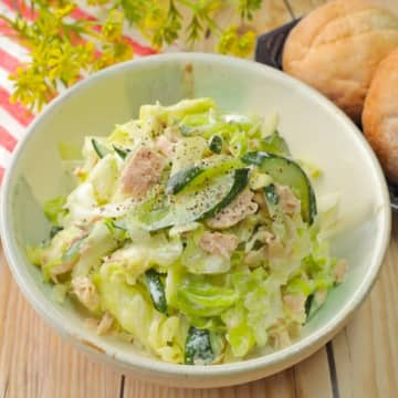 「これ作るためだけにキャベツ買うわ」「安いうちにたくさん作ろ」切って和えるだけ！キャベツの簡単常備菜レシピ