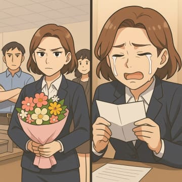 「鉄の女」と呼ばれた上司が、退職日に初めて涙した理由。部下からの手紙に隠された本当の言葉【短編小説】
