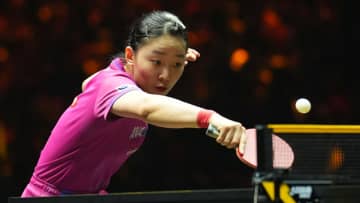【卓球女子】張本美和が1ランクダウンの7位も日本勢トップ　最新世界ランク