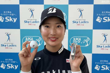 ルーキーの福田萌維が“人生初”ホールインワン達成　Skyから賞金10万円が贈呈「うれしい。おいしいもの食べます」