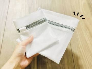【セリア】ただの「洗濯ネット」ではありません！誰もが遭遇したことがあるプチストレスがすっきり解消♪