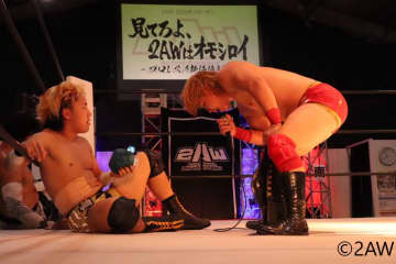 2AW無差別級前哨戦は挑戦者の仁木が勝利！タッグ王座前哨戦に勝利したチチャリートが土井成樹との王座取りへ王手