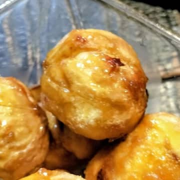 栗の王様！即席！マロングラッセ風味の焼き栗！キャラメリゼ！表面カリッ、中ホクホク！