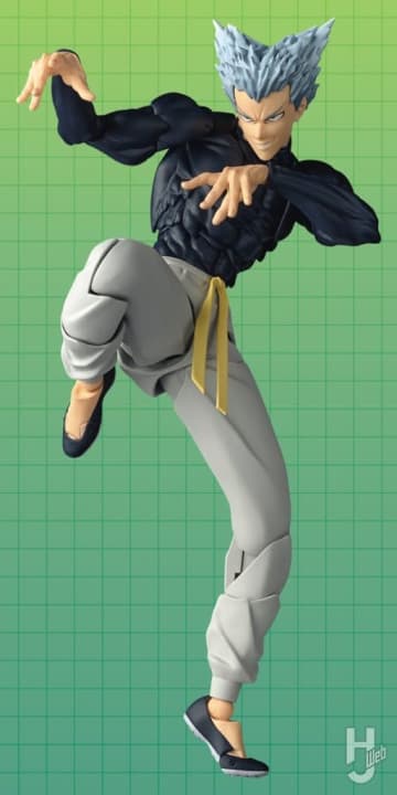 『ワンパンマン』ガロウ、『進撃の巨人』顎の巨人がリボルテックフィギュア化！山口式独自の可動でトリッキーなアクションがキメられる！